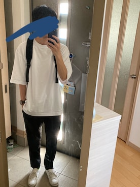 「CONVERSE（コンバース）のCONVERSE コンバース ジャック パーセル / JACK PURCEL（スニーカー）」を使った、ぽぽぽさん（メンズ・173cm）の夏コーディネート