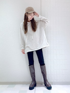 「eL（エル）のアイテム（帽子）」を使った、ai (FOREVER21)さん（レディース・167cm）の夏コーディネート