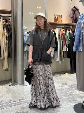 RENAさん(レディース・153cm)の夏コーディネート