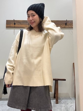 RENAさん（レディース・153cm）の冬コーディネート