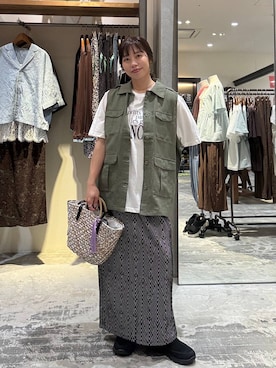 RENAさん（レディース・153cm）の夏コーディネート