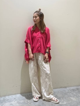 RENAさん（レディース・153cm）の夏コーディネート