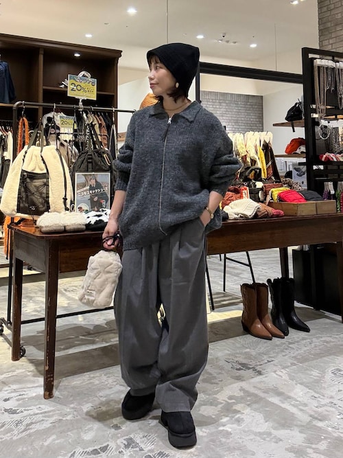 リブステッチクラッシャーハット（ハット）｜niko and（ニコアンド