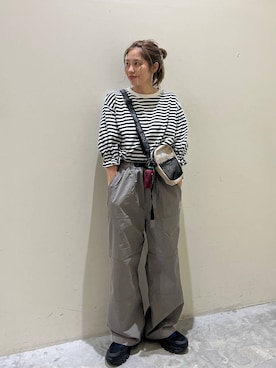 「DODとニコアンド_nikoand...」｜RENAさん（レディース・153cm）の春コーディネート