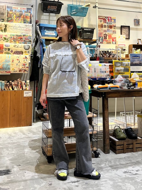 セール】【MODE NORM CORE】2WAYメッシュフリフリルプルオーバー