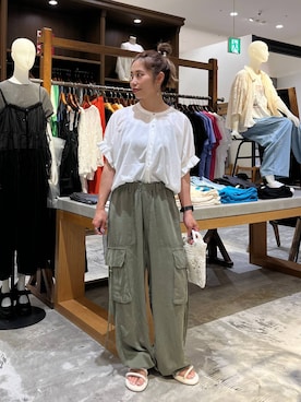 RENAさん（レディース・153cm・40代）の夏コーディネート