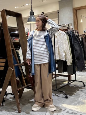 RENAさん（レディース・153cm）の冬コーディネート