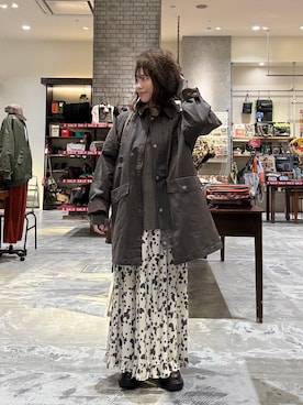 「アイテム（その他アウター）」を使った、RENAさん（レディース・153cm・40代）の冬コーディネート