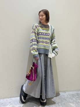 RENAさん(レディース・153cm)の冬コーディネート