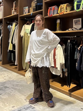 RENAさん（レディース・153cm）の春コーディネート