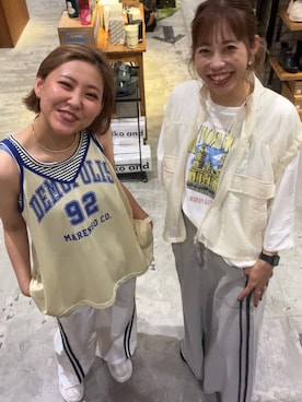 RENAさん（レディース・153cm）の夏コーディネート