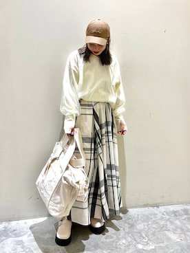 RENAさん（レディース・153cm）の春コーディネート