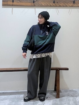 RENAさん（レディース・153cm・40代）の秋コーディネート