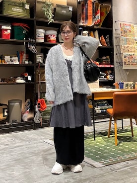 RENAさん（レディース・153cm）の冬コーディネート