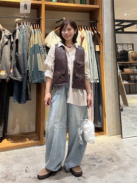 RENAさん（レディース・153cm）の夏コーディネート