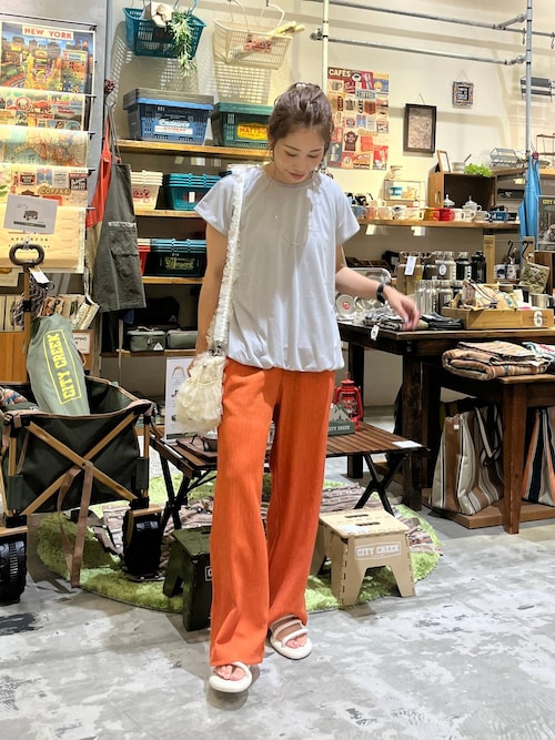 tシャツ 裾バルーンフレンチプルオーバー レディース セール】裾バルーンフレンチプルオーバー（Tシャツ/カットソー