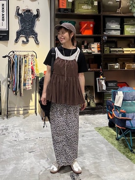 RENAさん(レディース・153cm)の夏コーディネート