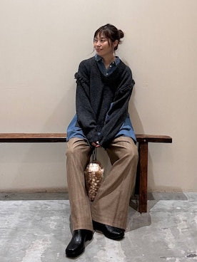 RENAさん（レディース・153cm）の秋コーディネート