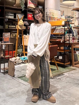 RENAさん（レディース・153cm・40代）の秋コーディネート