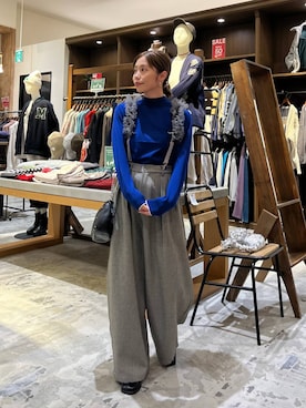 RENAさん（レディース・153cm）の冬コーディネート