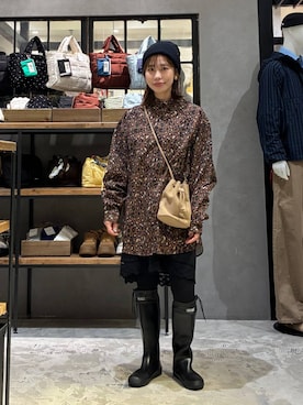 RENAさん（レディース・153cm）の冬コーディネート