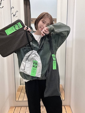 「アイテム（スウェットパンツ）」を使った、RENAさん（レディース・153cm・40代）の夏コーディネート