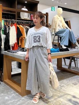 RENAさん（レディース・153cm）の夏コーディネート