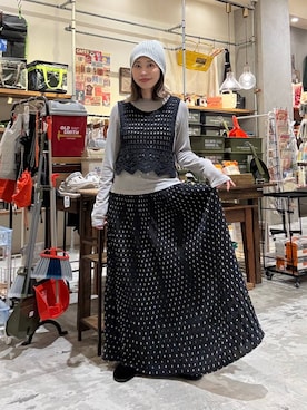 RENAさん（レディース・153cm）の春コーディネート