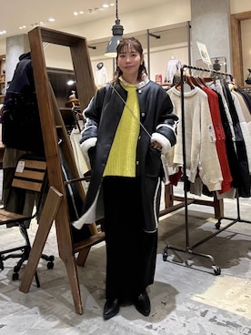 「アイテム（ワンピース/ドレス）」を使った、RENAさん（レディース・153cm・40代）の冬コーディネート