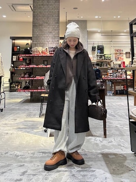 RENAさん（レディース・153cm）の冬コーディネート