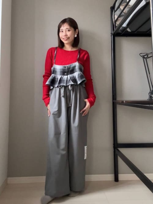 ニコアンド【INDIA IS BEAUTIFUL］ ツイルチェックキャミ ニコアンド