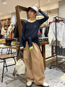 RENAさん（レディース・153cm）の冬コーディネート