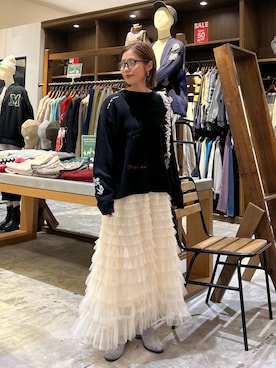 RENAさん（レディース・153cm）の冬コーディネート