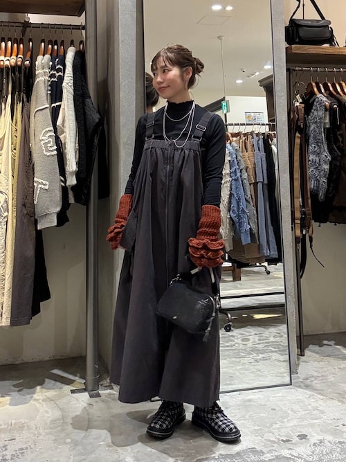 ポケットZIPジャンパースカート（ジャンパースカート）｜niko and