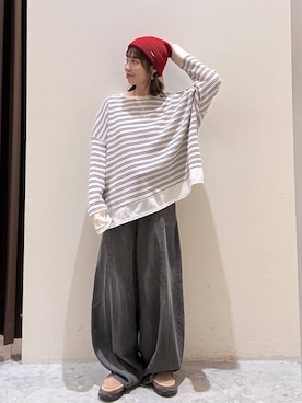 「POLO BCS（ポロ ビーシーエス）のアイテム」を使った、RENAさん（レディース・153cm）の秋コーディネート