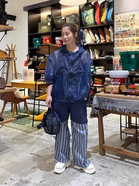 「WIGGLE WIGGLE（ウィグルウィグル）のアイテム」を使った、RENAさん（レディース・153cm）の春コーディネート