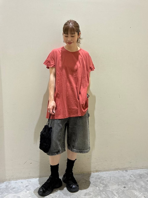 NKJ 2025AW】DOUBLE KNEE HARF PANTS（デニムパンツ）｜niko and