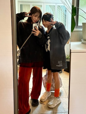 「アイテム（インテリア）」を使った、RENAさん（レディース・153cm）の冬コーディネート