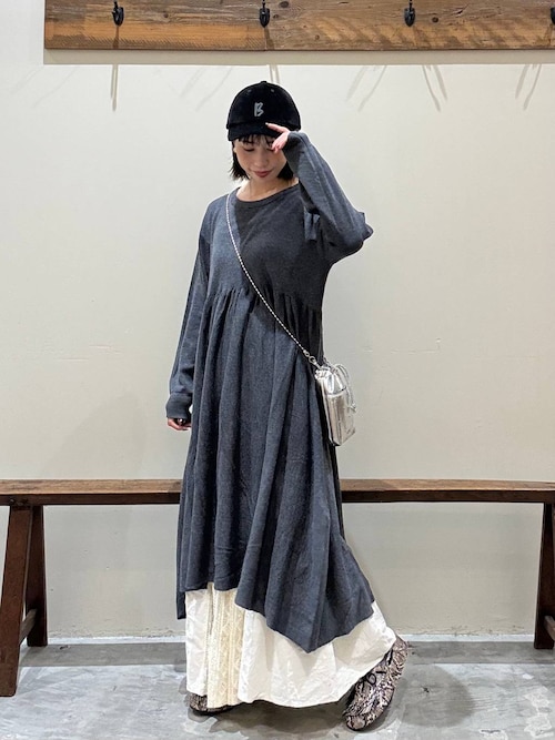 セール】アソートレングスクルーネックワンピース（ワンピース）｜niko