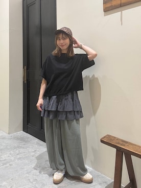 RENAさん（レディース・153cm）の夏コーディネート