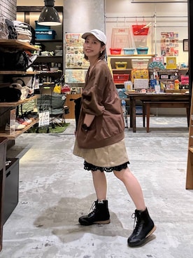 「ミニスカート」｜RENAさん（レディース・153cm・40代）の秋コーディネート