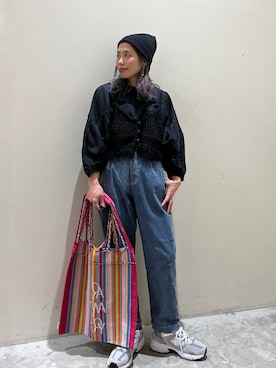 RENAさん（レディース・153cm）の春コーディネート