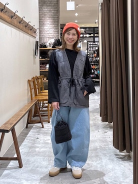 RENAさん（レディース・153cm）の春コーディネート