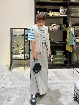 RENAさん（レディース・153cm）の夏コーディネート