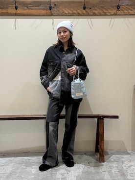 RENAさん（レディース・153cm）の冬コーディネート