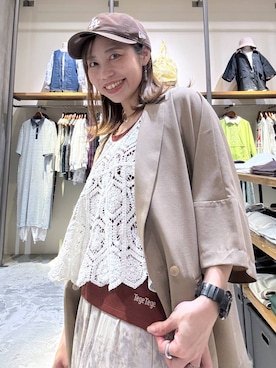 RENAさん（レディース・153cm）の春コーディネート