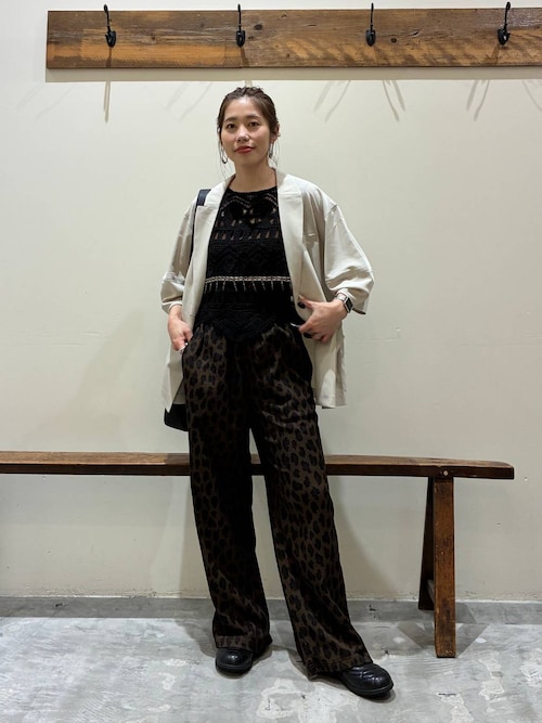 nikoマントルピース　アンジュタイプ セール】ビーズクロシェベスト（ベスト）｜niko and