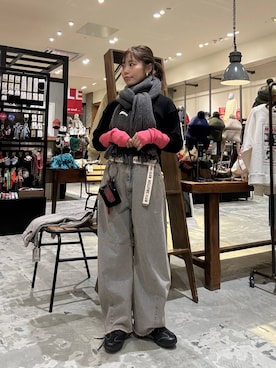 RENAさん（レディース・153cm）の冬コーディネート