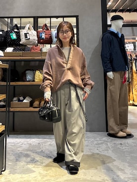 RENAさん（レディース・153cm）の冬コーディネート