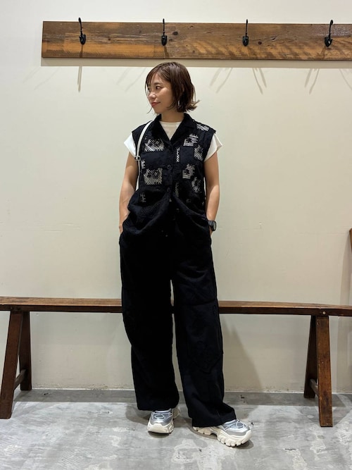 ニコアンド　リメイク風レースパンツ　新品 niko and ｜リメイク風レースパンツ | Rakuten Fashion(楽天